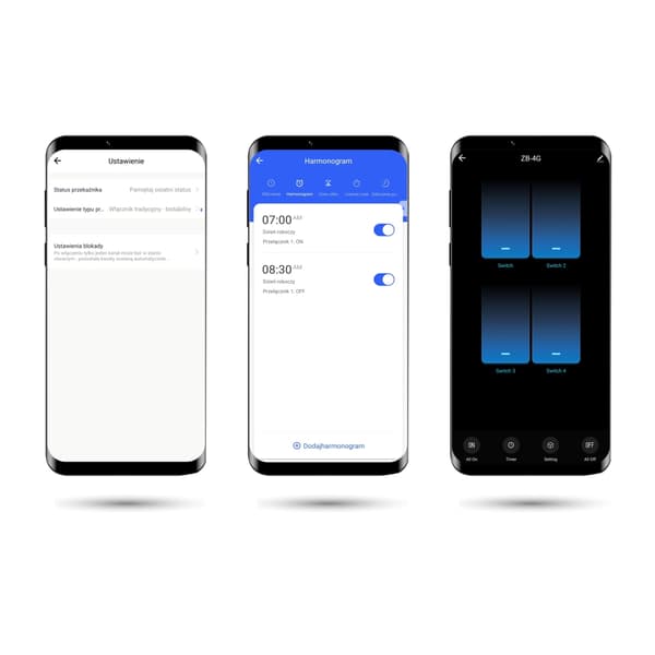 TUYA 4-kanals Zigbee-belysningscontroller