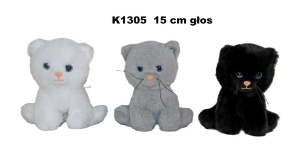 Kat med en stemme 15 cm MIX