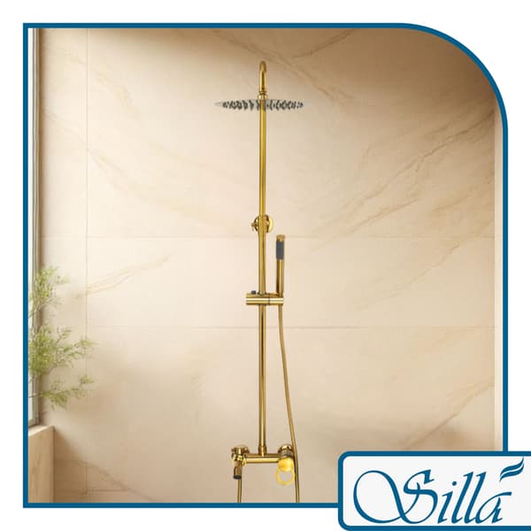 DUSCHSET YTMONTERING S-1191G GULD