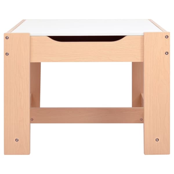vidaXL Barnbord med 2 stolar, MDF