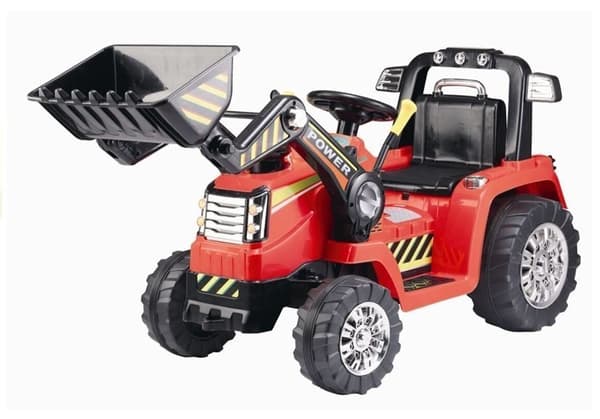 ZP1005 Batteridriven traktor Röd