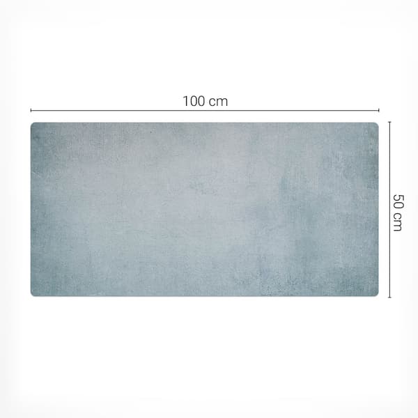 Modern vinyltangentbordsmatta med subtil textur 100x50 cm