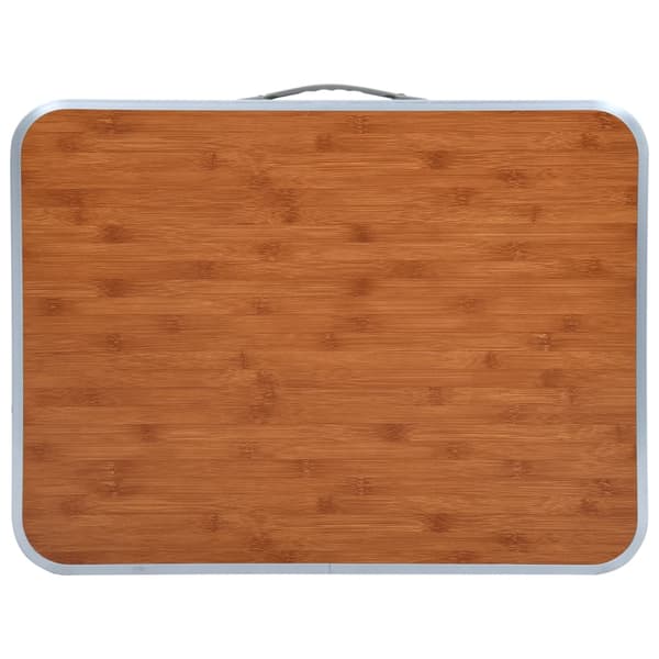 vidaXL foldbart campingbord, aluminium, 60 x 45 cm