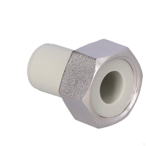 Halvskrueforbindelse med flad pakning PP-R GW - 20 G3/4"