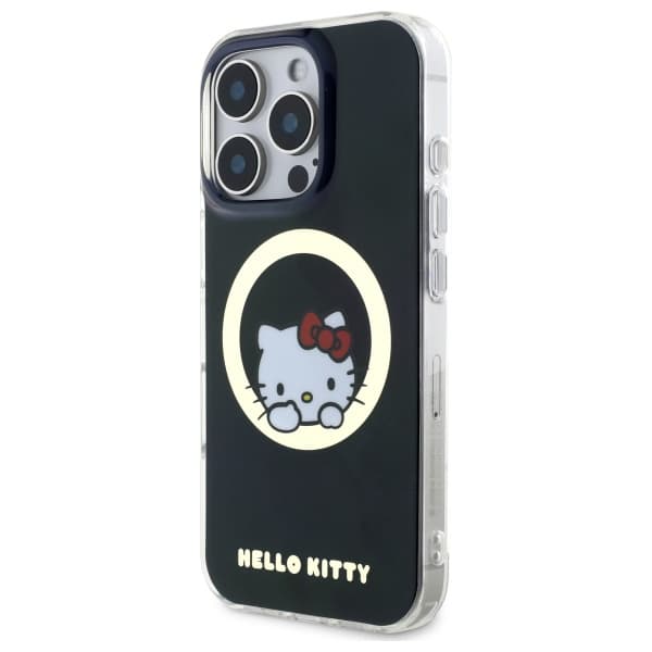 Hello Kitty IML Sweet Kitty Magsafe-etui til iPhone 16 Pro, sort
