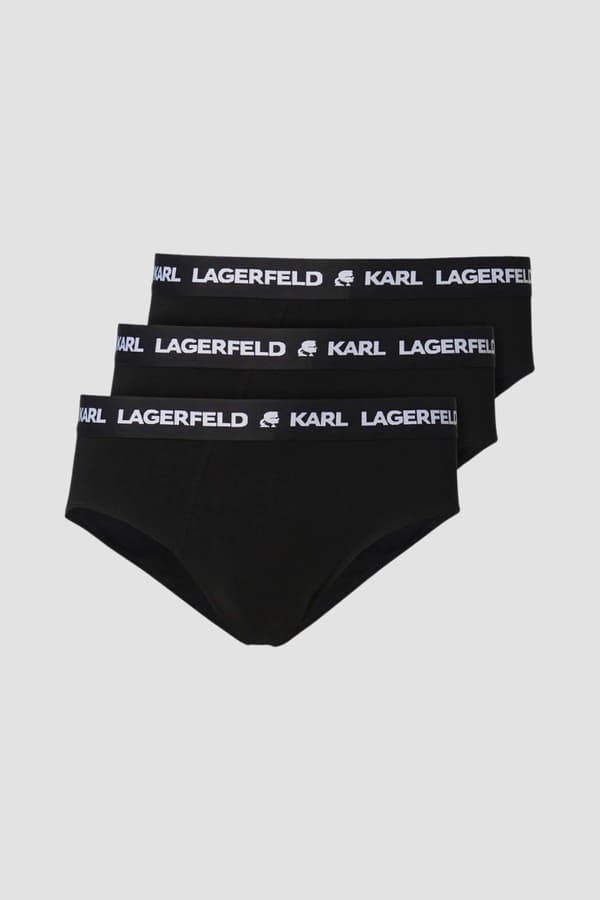 Karl Lagerfeld sorte herretrusser 3-pakning