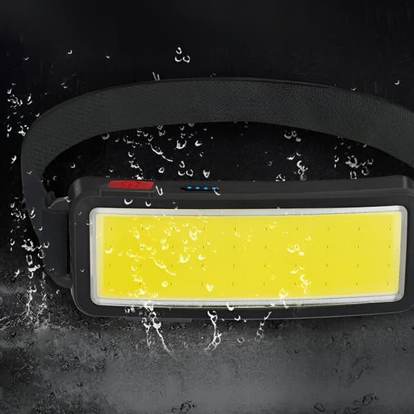 40 LED genopladelig pandelampe, 3 tilstande