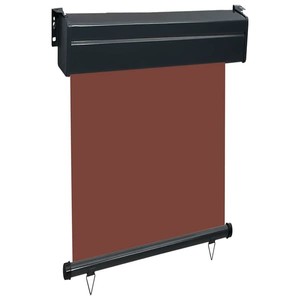 vidaXL Balkongmarkis 60 x 250 cm brun
