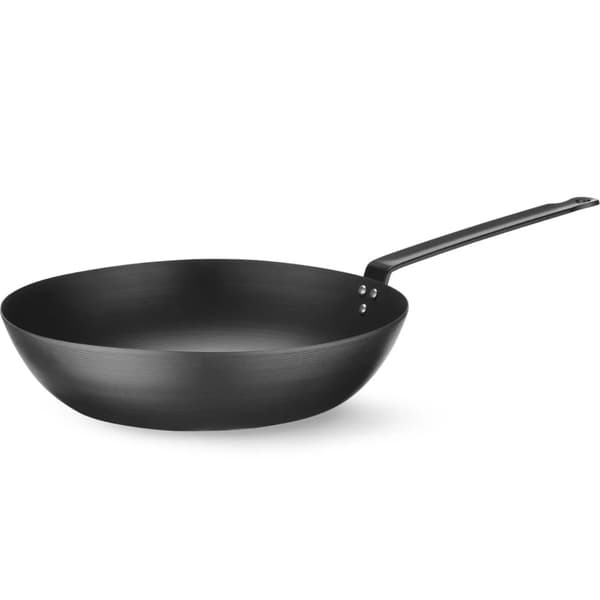 Universal wok i kulstofstål, diameter 304 mm