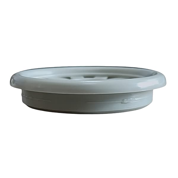 Ventilationsåbning til møbelskabe, diameter 40, solgrå, 10 stk.