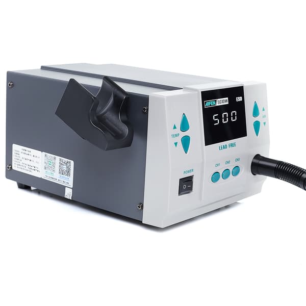 AIFEN 861DW 1000W varmluftloddestation + varmluftkolbeholder