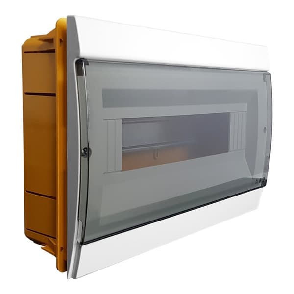 Indbygget fordelingstavle 12 moduler IP40 hvid 970.12.B ML 1008