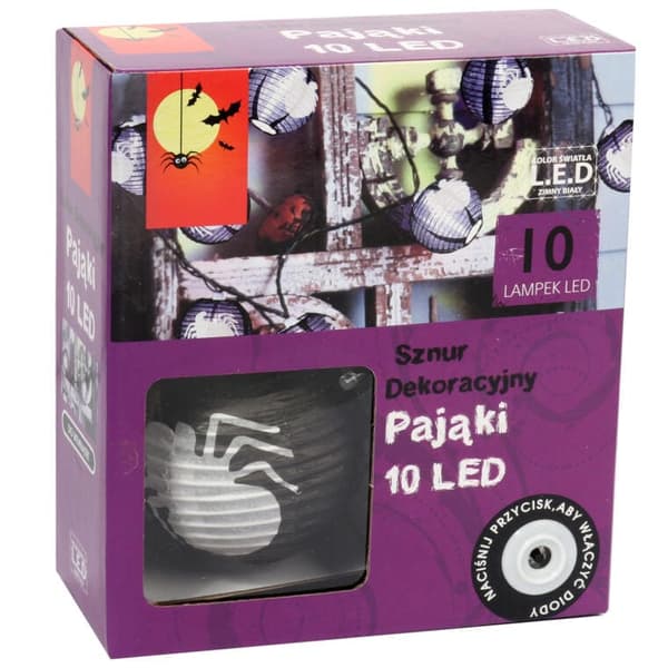 10 LED SPINDLAMPOR DEKORATIV LJUSSTRING BATTERIDRIVNA