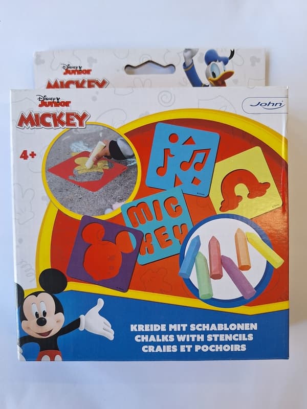 JOHN CHALK MED MINNIE, SPIDEY, MICKEY 5641 STENCIL