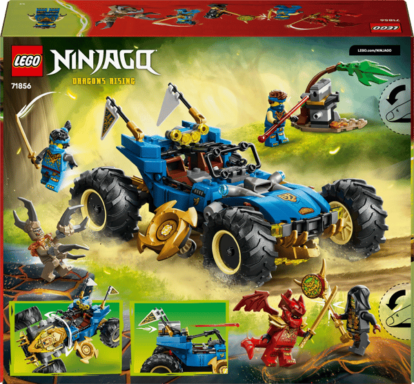 LEGO Ninjago Jays multifunktionsbil 387 dele (71856)