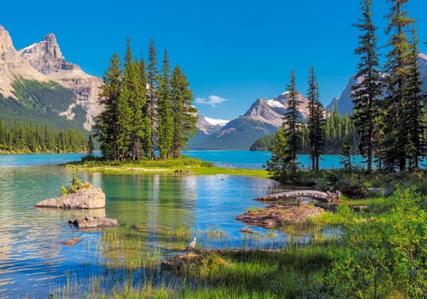 Pussel 500 bitar Maligne Lake, Kanada