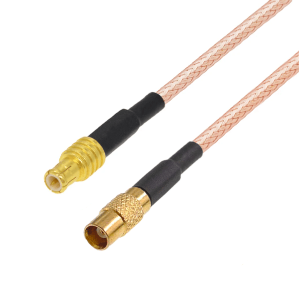 Pigtail MCX-stik / MCX-fatning RG316 1m