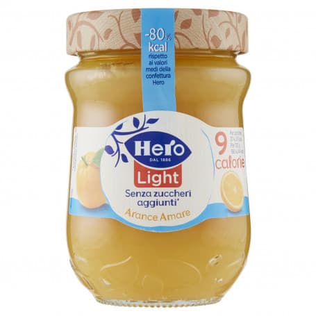Hero Bitter Orange Light marmelade 280g