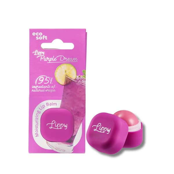Mustikkabalsami, Purple Dream, 6,2 ml EcoSoft, LIPPY