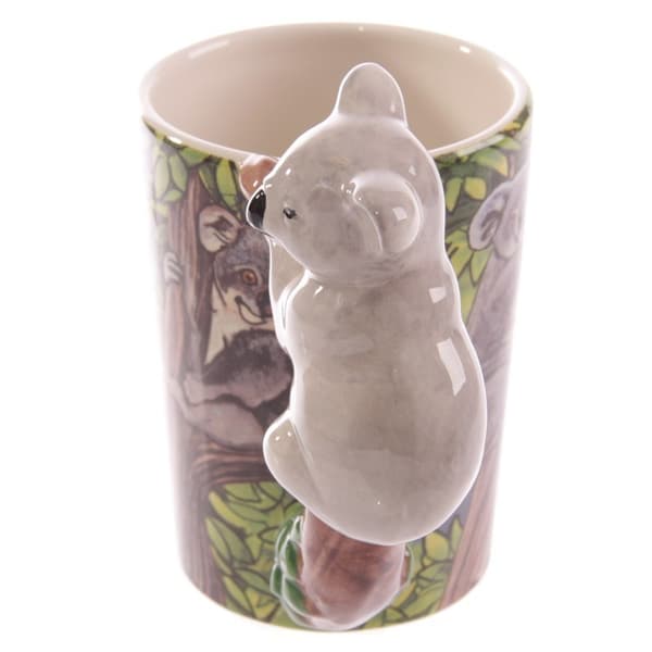 PKSMUG55 Hvid Koala Keramikkrus