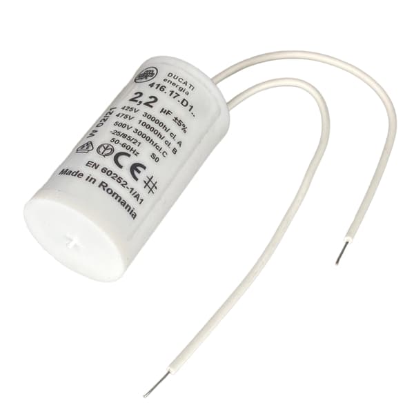 Motorkondensator 2,2µF 475V meget lille
