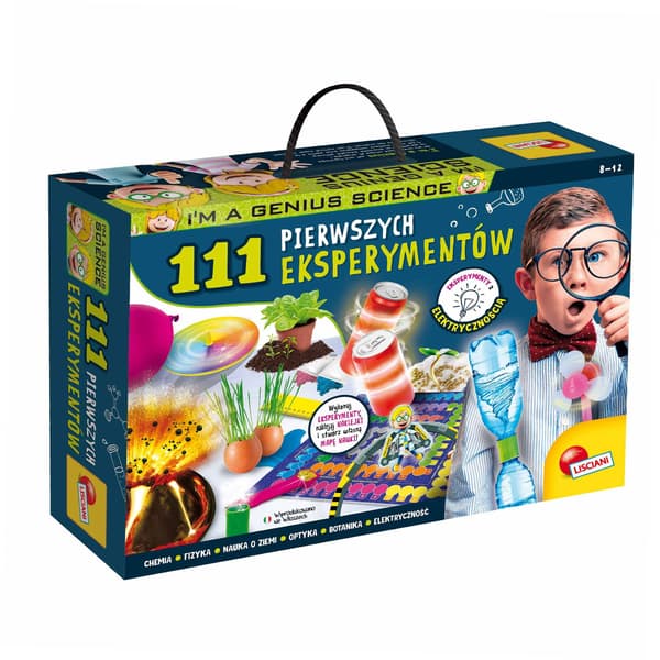 Lisciani. Jag är ett geni. 111 första experiment