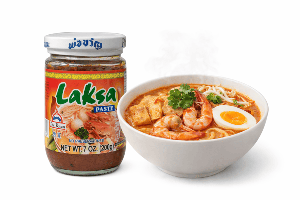 Laksa karrypasta til malaysisk suppe 200 g