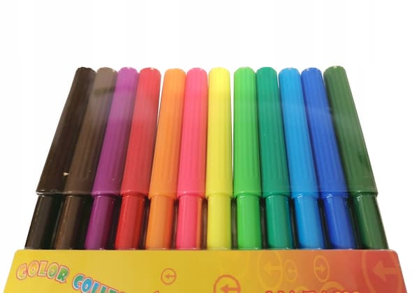 Tuschpenne 12 farver