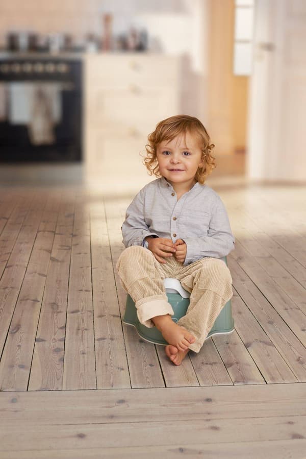 BABYBJÖRN - pottsits - mörkgrön