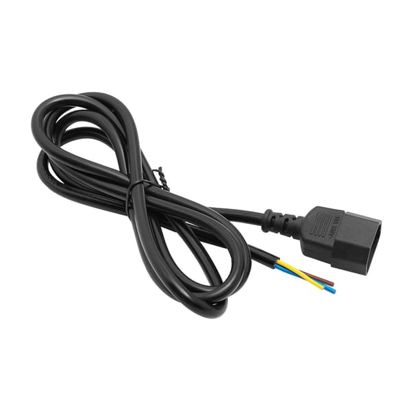 Virtakaapeli C14 AK-OT-08C CU 3x1mm² 1m