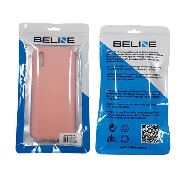 Beline Silikone Etui til iPhone 13 / 14 Rosaguld