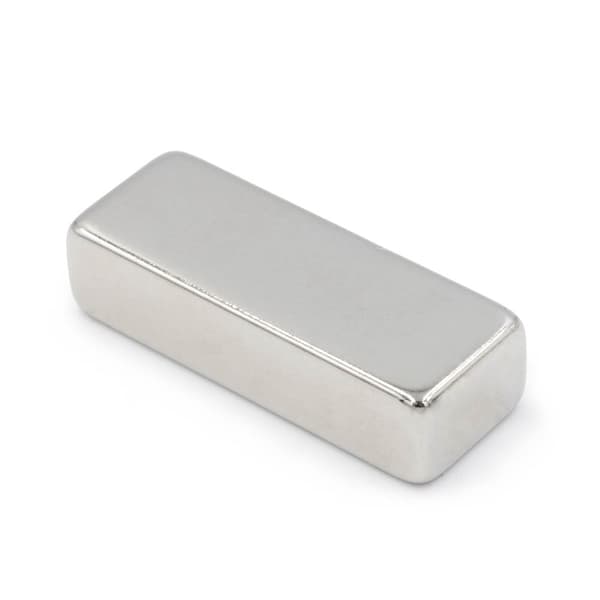 Neodymmagnet 40x15x10 mm stærk plade stang rektangulær jæger