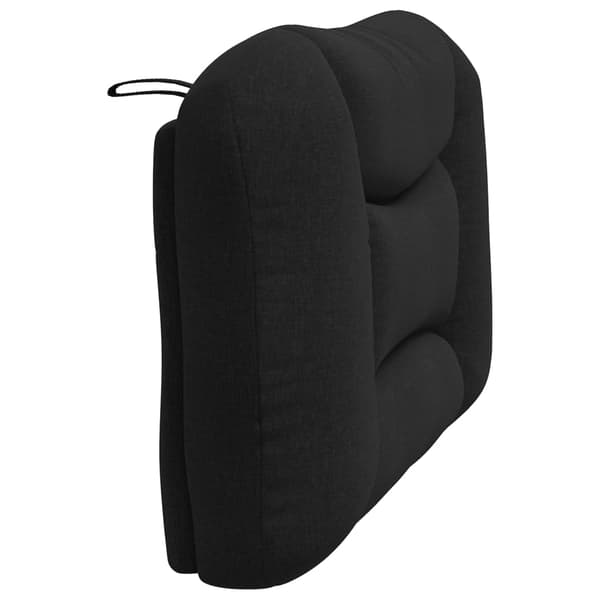 vidaXL hovedgærdehynde, sort, 100 cm, stof
