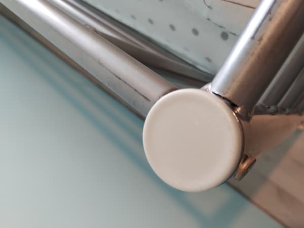 Indvendig hætte til rørprofil, Fi 22, 50 stk., hvid