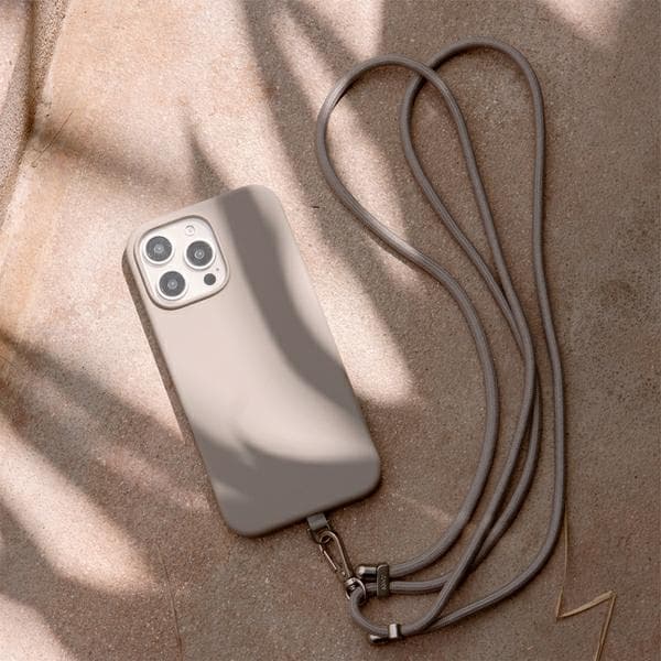 UNIQ Coehl Creme MagSafe Snoretui til iPhone 16 Pro, Grå