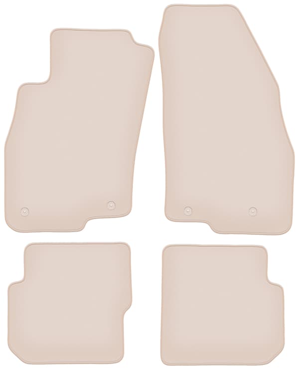 PREMIUM beige gulvmåtter til: Alfa Romeo Mito hatchback 2008-2019