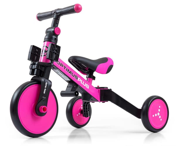 MILLY MALLY 5304 4-in-1 pyörä OPTIMUS Plus pinkki