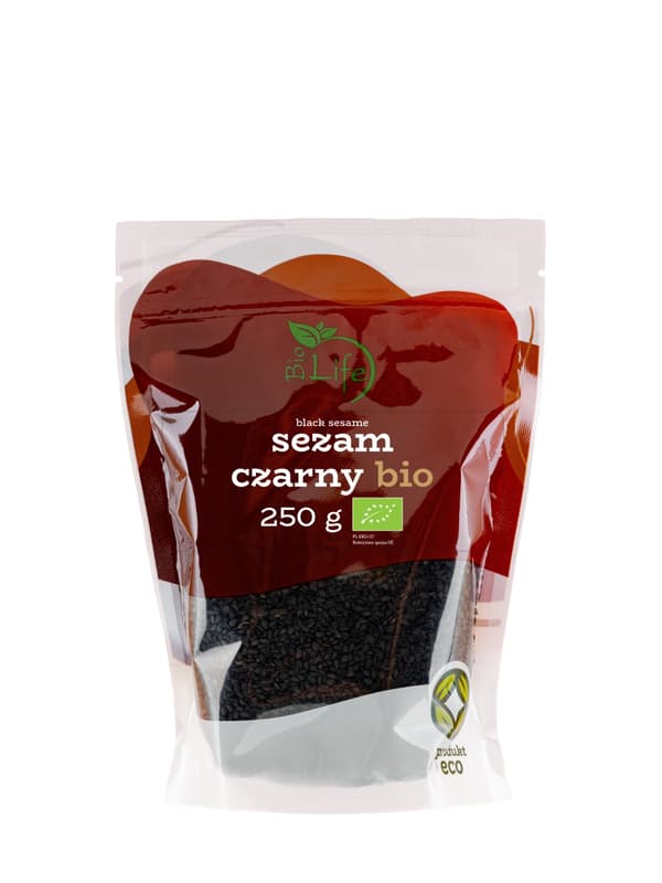 Luomu musta seesami 250g