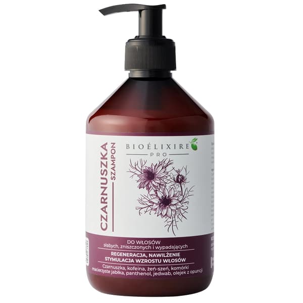 Bioelixire PRO Black Seed Shampoo för skadat hår 500ml