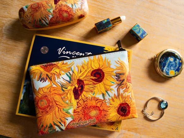 Necessär - V. van Gogh, Solrosor (CARMANI)