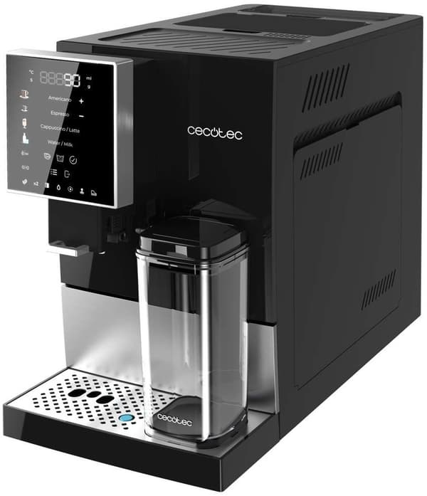 Cecotec Cremmaet Compactccino Kaffemaskin Svart och Grå (A01_EU01_105455)