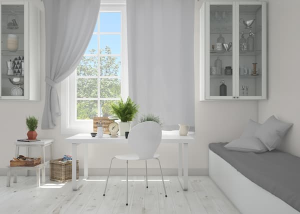 Gardin på tape farve 8501