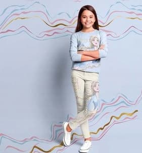 FROST ELSA FLICKA LEGGINGS 3/4 ÅR FN09A