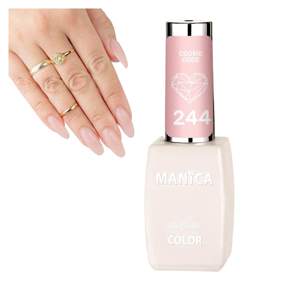 Manica LED/UV hybrid neglelak 10 ml - Cookiekode - 244