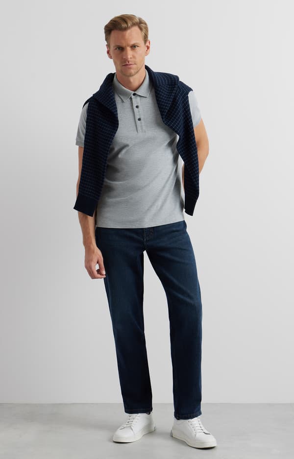 Slim polo XXL
