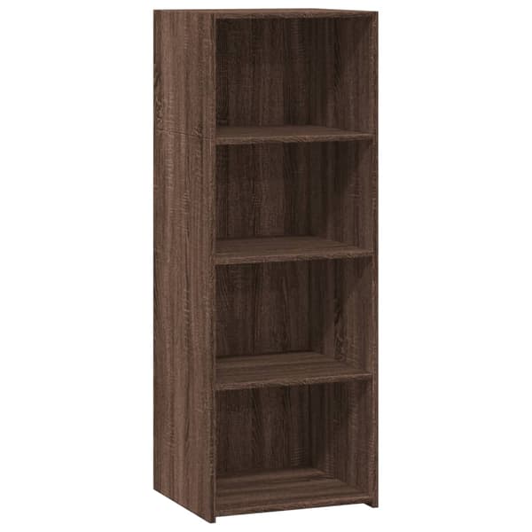 vidaXL højskab brunt egetræ 45x41x124 cm