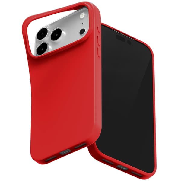 Mercury Soft Cover til iPhone 17 Pro Max Rød