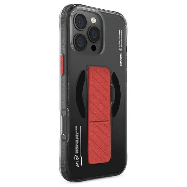 Skinarma Axon MagSafe Stand Cover til iPhone 16 Pro Max Sort