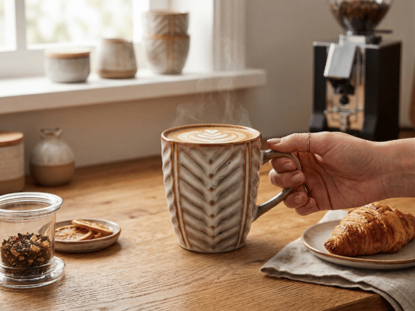 LEHTI BEIGE MUGG 350ML