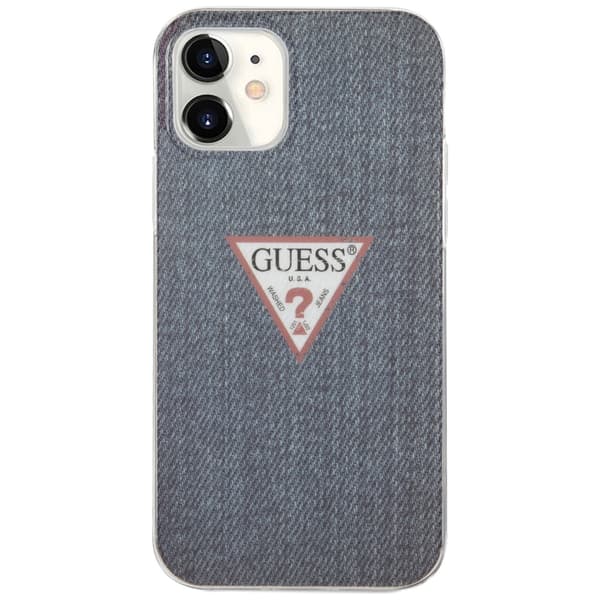 Guess Jeans Collection iPhone 12 miniskal, marinblå/mörkblå